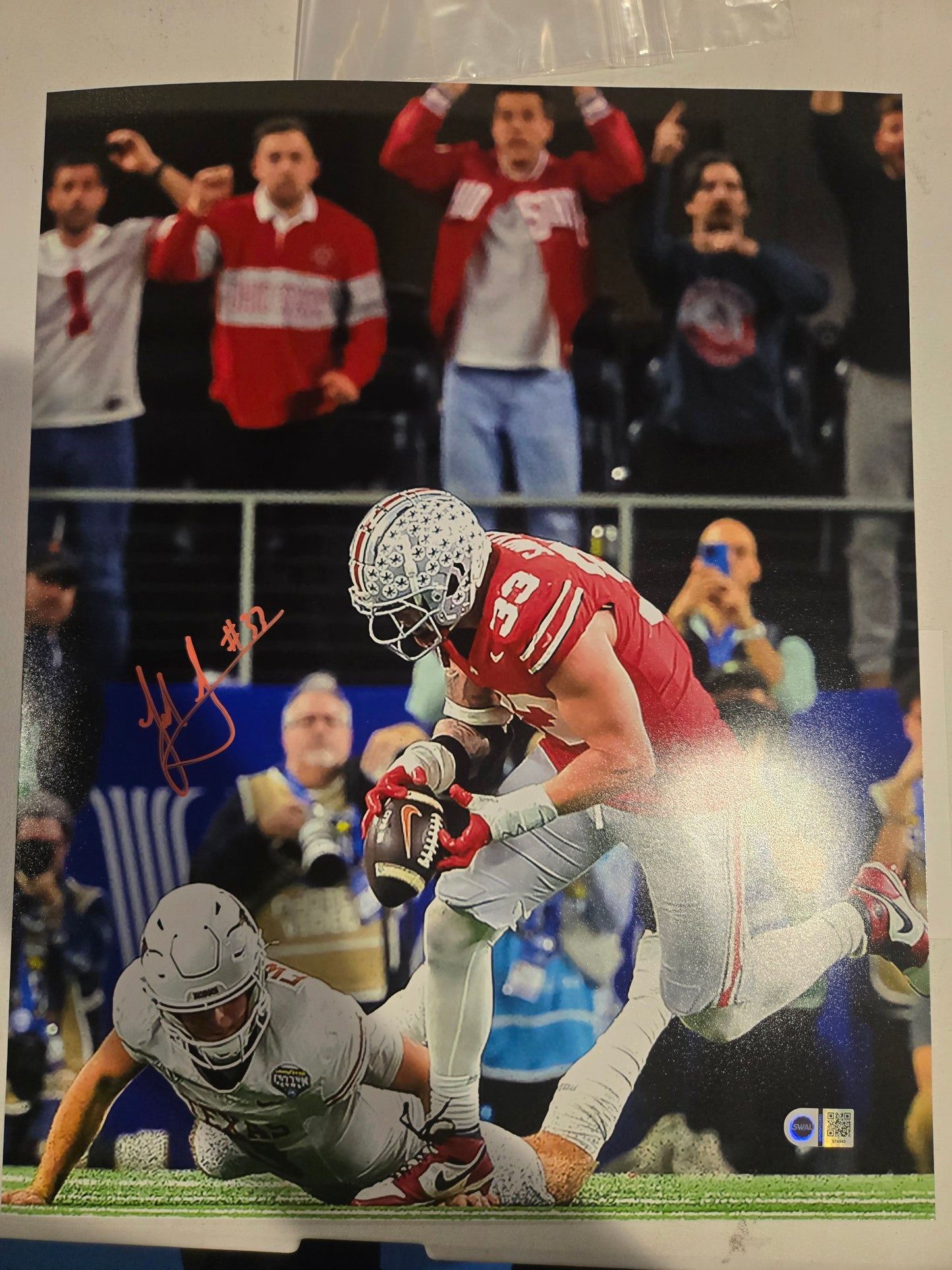 JACK SAWYER 16X20 PHOTO