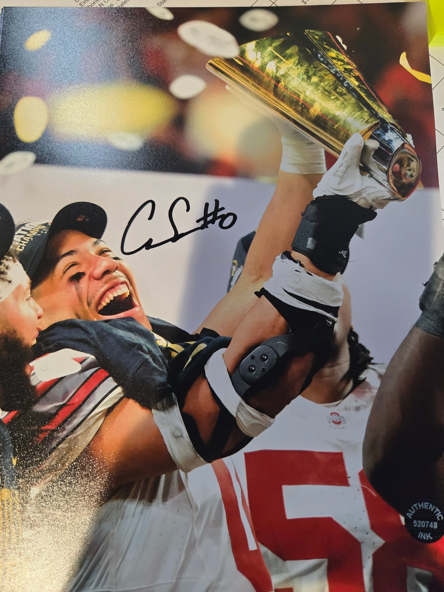 CODY SIMON SIGNED 8X10 PHOTO